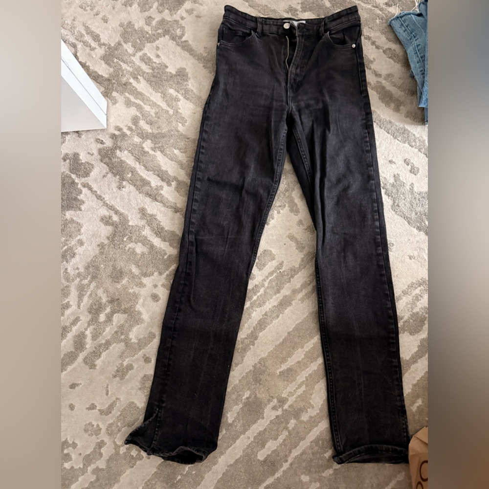 Bershka Black Denim Pants